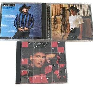 Lot Of 3 Garth Brooks Country Music CDs
